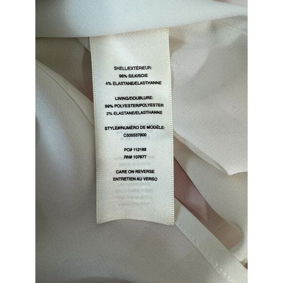 Alice & Olivia Dress Silk Shift Spring Floral Summer Cottagecore - Size XS - Picture 7 of 8